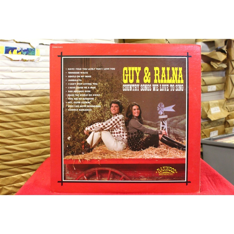 Guy & Ralna Country Songs We Love To Sing R 8110 Vinyl 64-089