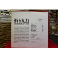 Guy & Ralna Country Songs We Love To Sing R 8110 Vinyl 64-089