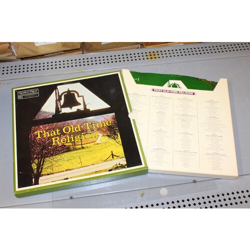 That Old-Time Religion - 8 Record Box Set VARIOUS  Vinyl 65-002