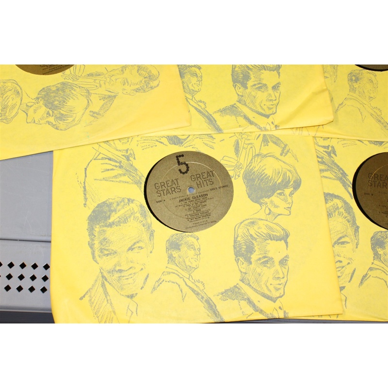 Collectors Treasury Of Great Stars Great Hits  7 LP Box set Various  Vinyl 65-0