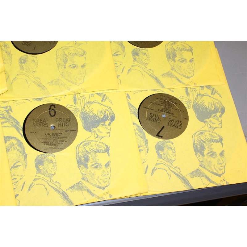 Collectors Treasury Of Great Stars Great Hits  7 LP Box set Various  Vinyl 65-0