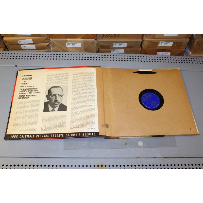 Firebird Suite New Augmented Version 1947 Igor Stravinsky MM 653 Vinyl 65-005