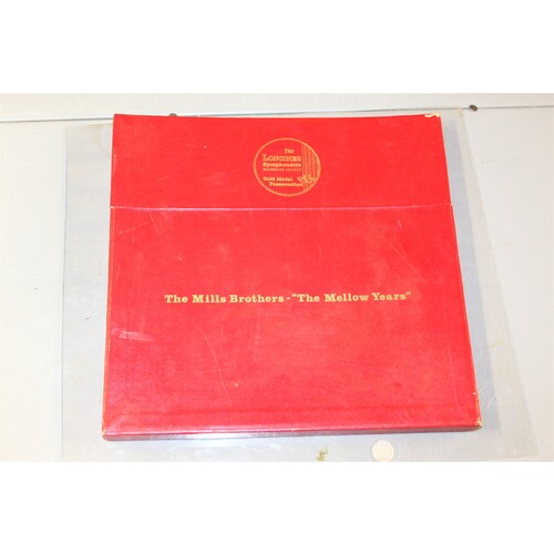 The Mellow Years LP Boxed Set Mills Brothers  Vinyl 65-006
