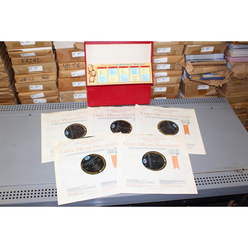 The Mellow Years LP Boxed Set Mills Brothers  Vinyl 65-006