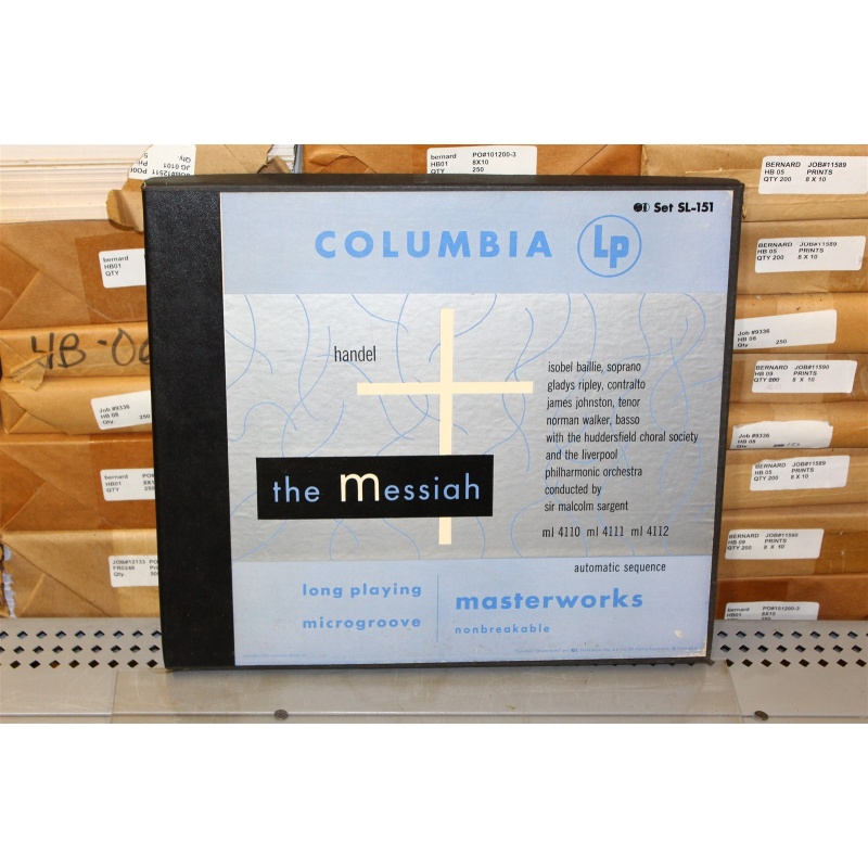The Messiah Box Set Georg Friedrich Händel; Isobel Baillie; Gladys Ripley; James