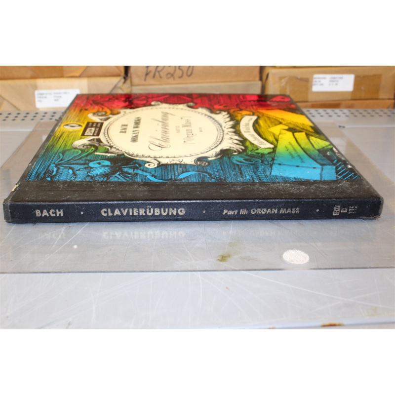 Bach Clavierubung Pt III 3 LP BOX WALCHA DX 115 Vinyl 65-008