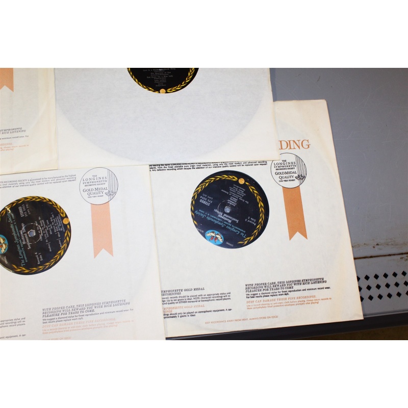 SENTIMENTAL STRINGS (5 LP BOX SET) MANTOVANI  Vinyl 65-009