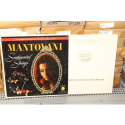 SENTIMENTAL STRINGS (5 LP BOX SET) MANTOVANI  Vinyl 65-009
