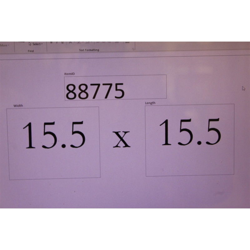 15.5 x 15.5 Framed Collector Plate 1979 Germany Blossom Queen Delores Valenza