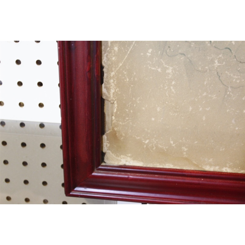 19.25 x 23.25 Very Early Framed Portrait