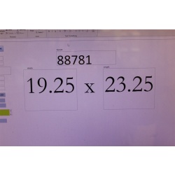 19.25 x 23.25 Very Early Framed Portrait