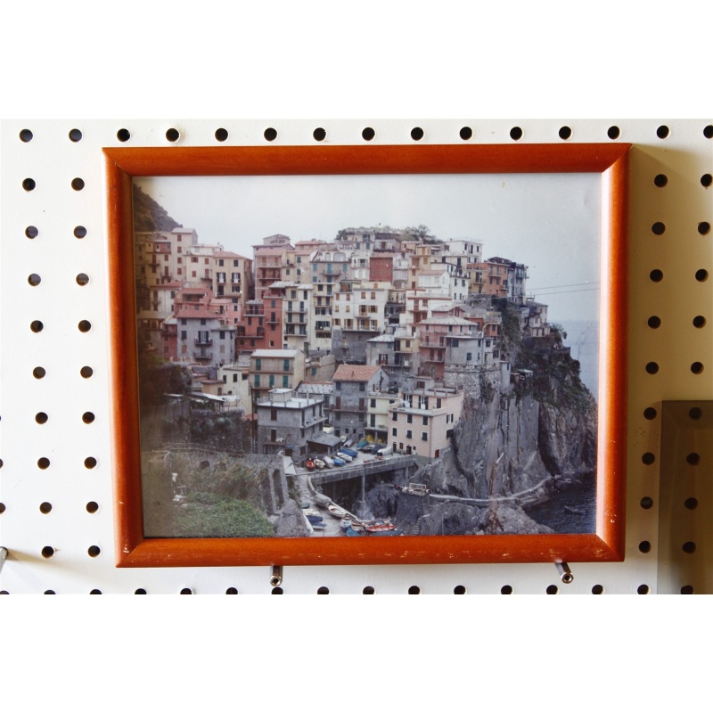 10.75 x 8.75 Framed Photo of unknown Seaside City