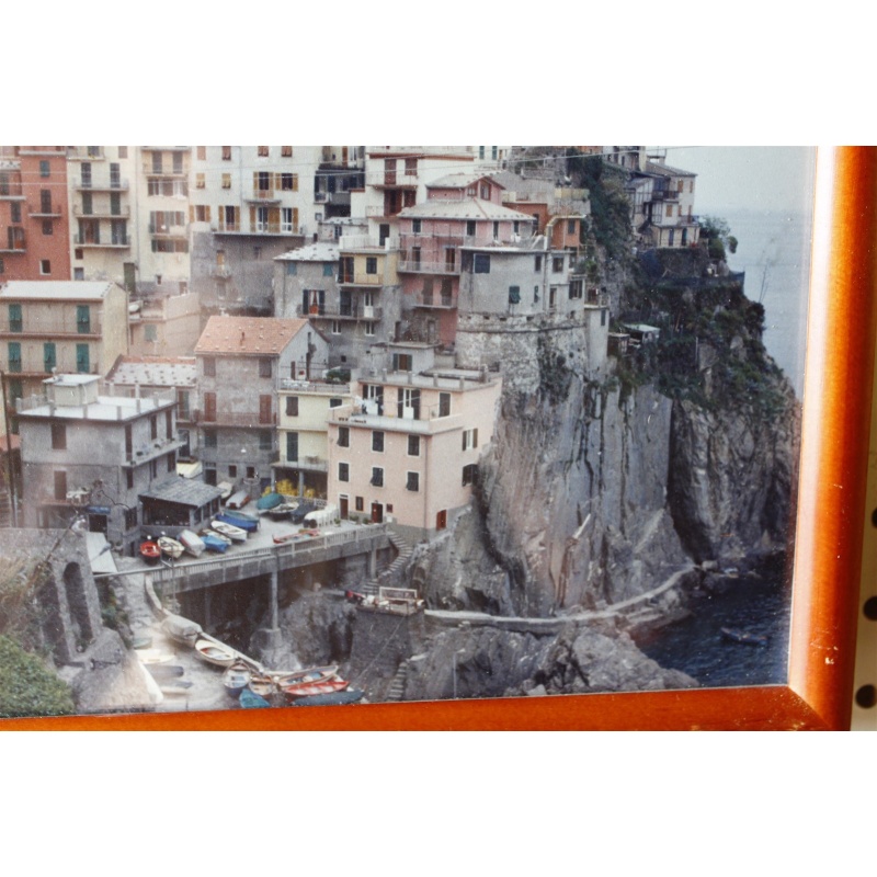 10.75 x 8.75 Framed Photo of unknown Seaside City