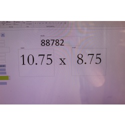 10.75 x 8.75 Framed Photo of unknown Seaside City