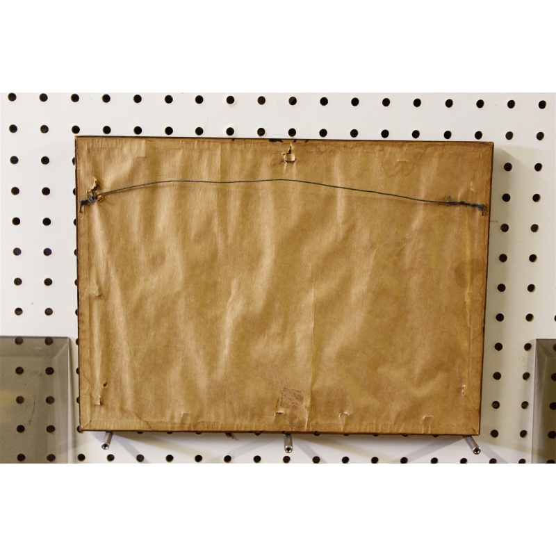 13.5 x 9.75 Early Framed Picture Costumi del Regno di Napoli Costumes of Naples