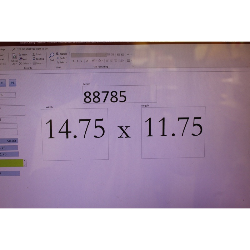 14.75 x 11.75 Framed Picture Countrside Barn with Waterwheel