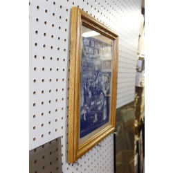 13.5 x 16.5 Framed Sheet Music Cover How Ya Gonna Keep Em Down on the Farm