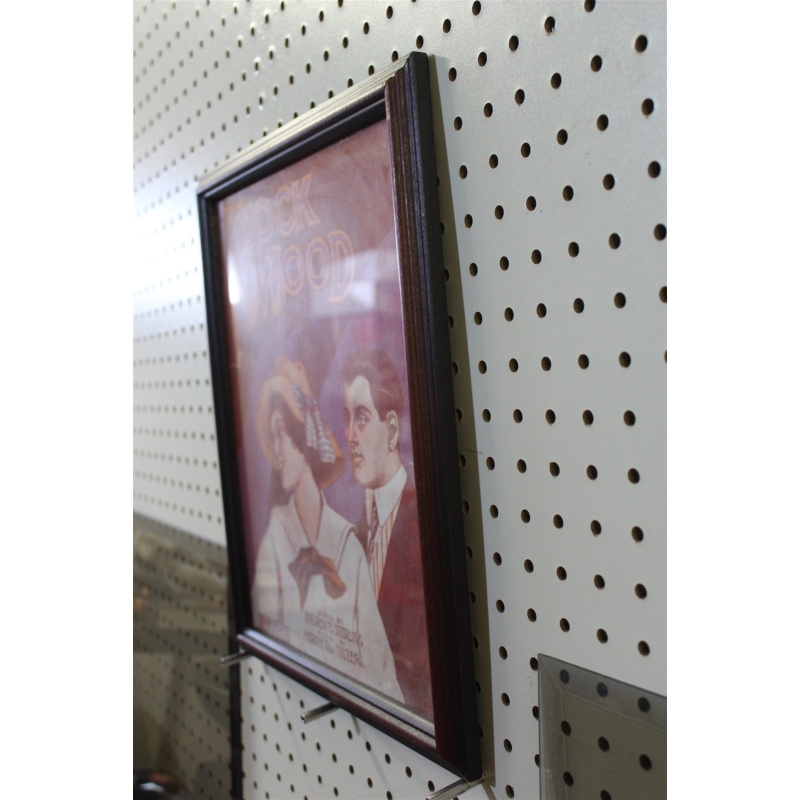 12.5 x 15.5 Framed Sheet Music Cover Knock Wood
