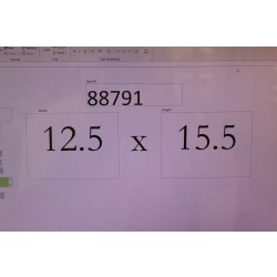 12.5 x 15.5 Framed Sheet Music Cover Knock Wood