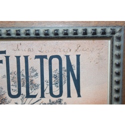 13 x 16 Framed Sheet Music Cover Hudson-Fulton Celebration Leon Marvin