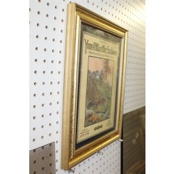 13.5 x 16.5 Framed Sheet Music Cover Youre a Million Miles From Nowhere