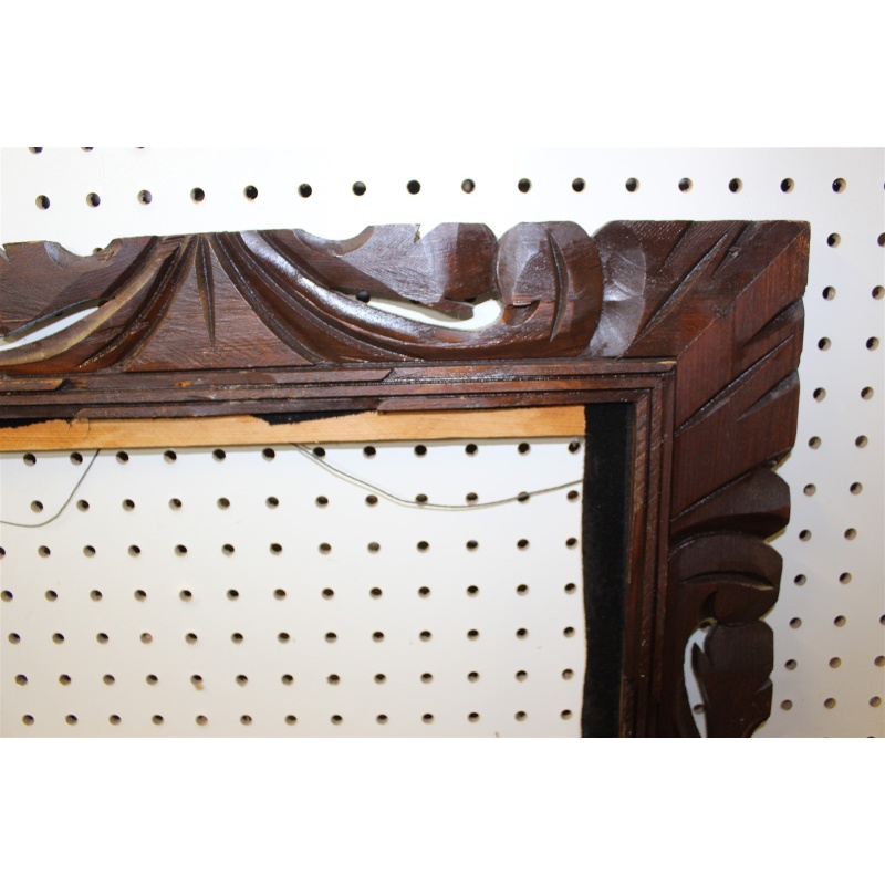 21.5 x 25.5 Very Ornate Wooden Frame
