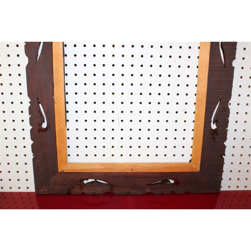 21.5 x 25.5 Very Ornate Wooden Frame