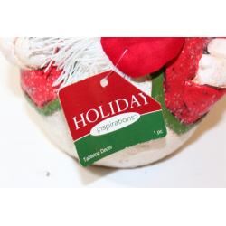 Holiday Inspirations Snowman with Christmas Tree Decoration - New with Tags