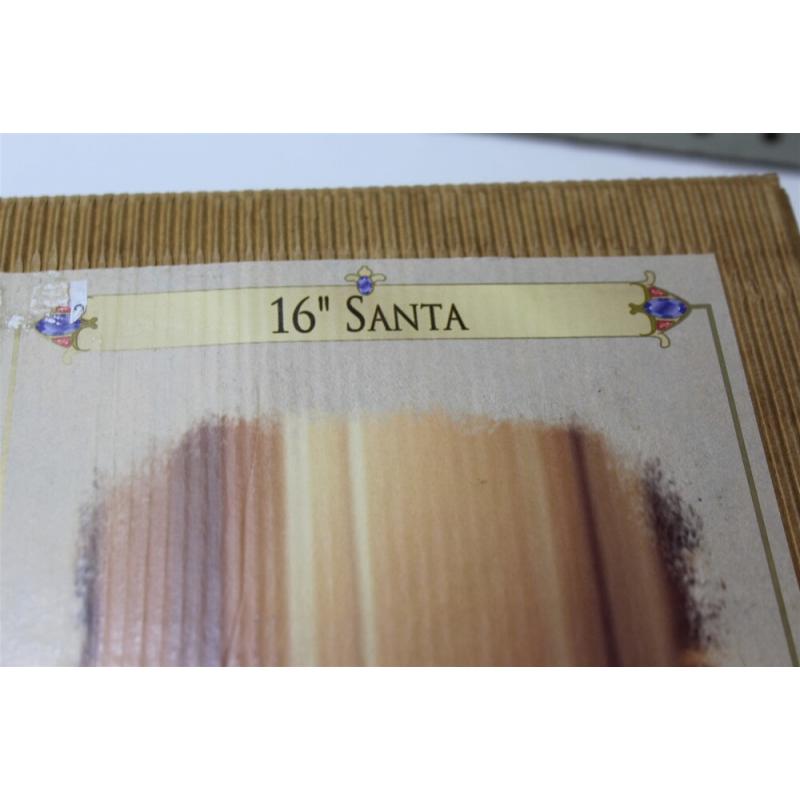 GRANDEUR NOEL 16" SANTA COLLECTOR'S EDITION 1999 with original box