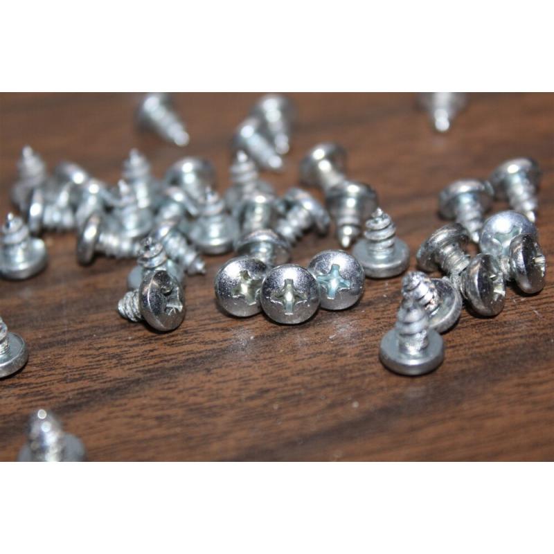 #6 x 1/4 in. Zinc Plated Steel Phillips Pan Head Sheet Metal Screws (50-Pack)