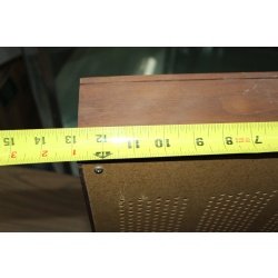 Vintage Classic Stereo Speakers Wooden Cabinets 17" Tall, 13" Wide