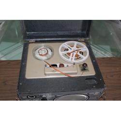 Wilcox Gay Recordio 8T11 Reel to Reel Tape Recorder Player VTG Rare Early Case