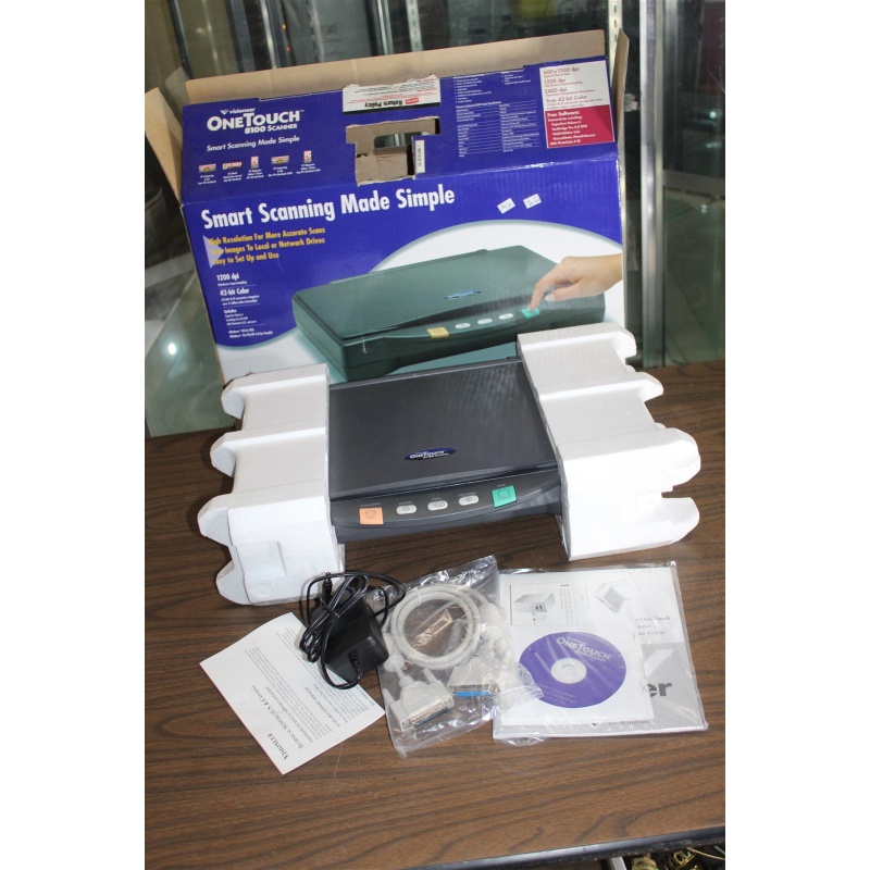 Visioneer OneTouch 8100 Flatbed Scanner