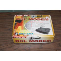 Vintage Best Data Smart One DSL-500 DSL Modem / Integrated Router & Firewall