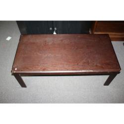 Wooden coffee table 44 x 22 x 15.5