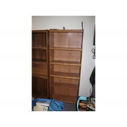 Wooden bookshelf 29 x 12 x 72