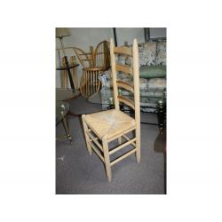 Nice wooden ladder back chair