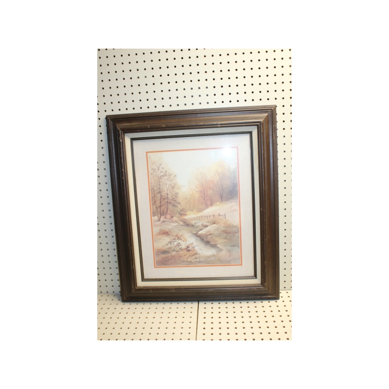 23 x 27 Framed Print Signed Owen Wexler