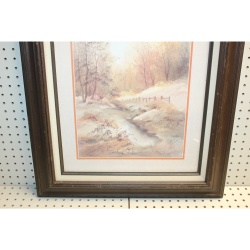 23 x 27 Framed Print Signed Owen Wexler