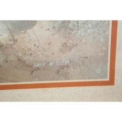 23 x 27 Framed Print Signed Owen Wexler