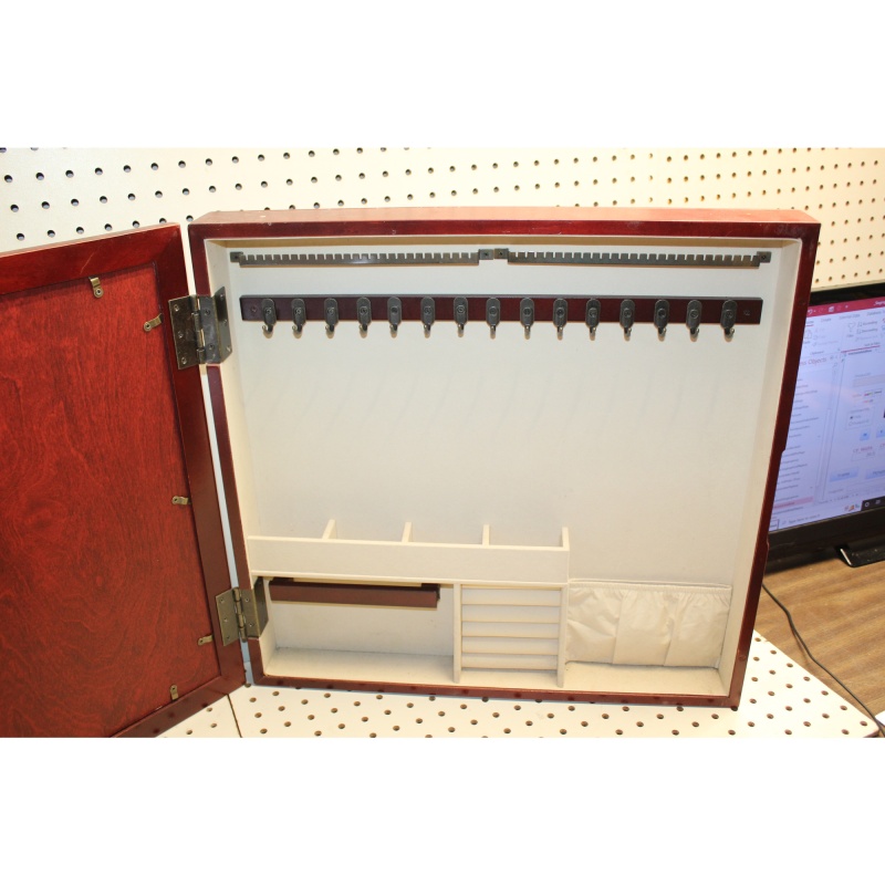 20.5 x 20 photo framed jewelry box