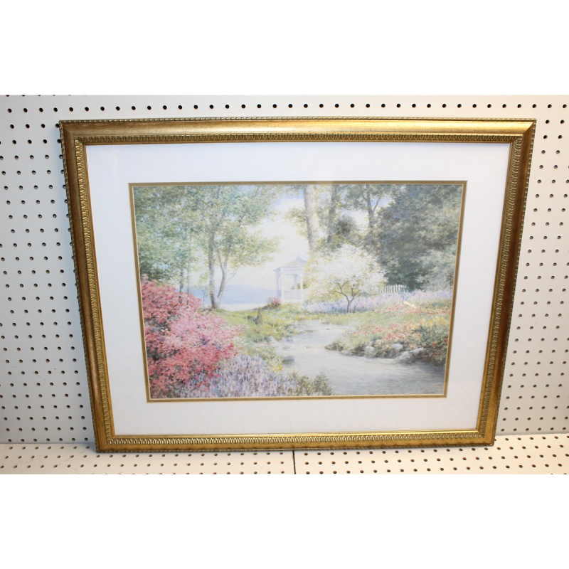 31 x 25 Framed Print Signed Robert