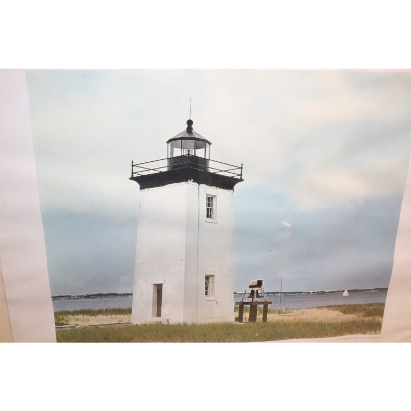 29.5 x 24 Framed Print LONG PT. LIGHTHOUSE CAPECOD