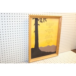 18.5 x 22.5 Framed oil on canvas Signed KVANV 76 ON BACK