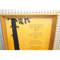 18.5 x 22.5 Framed oil on canvas Signed KVANV 76 ON BACK