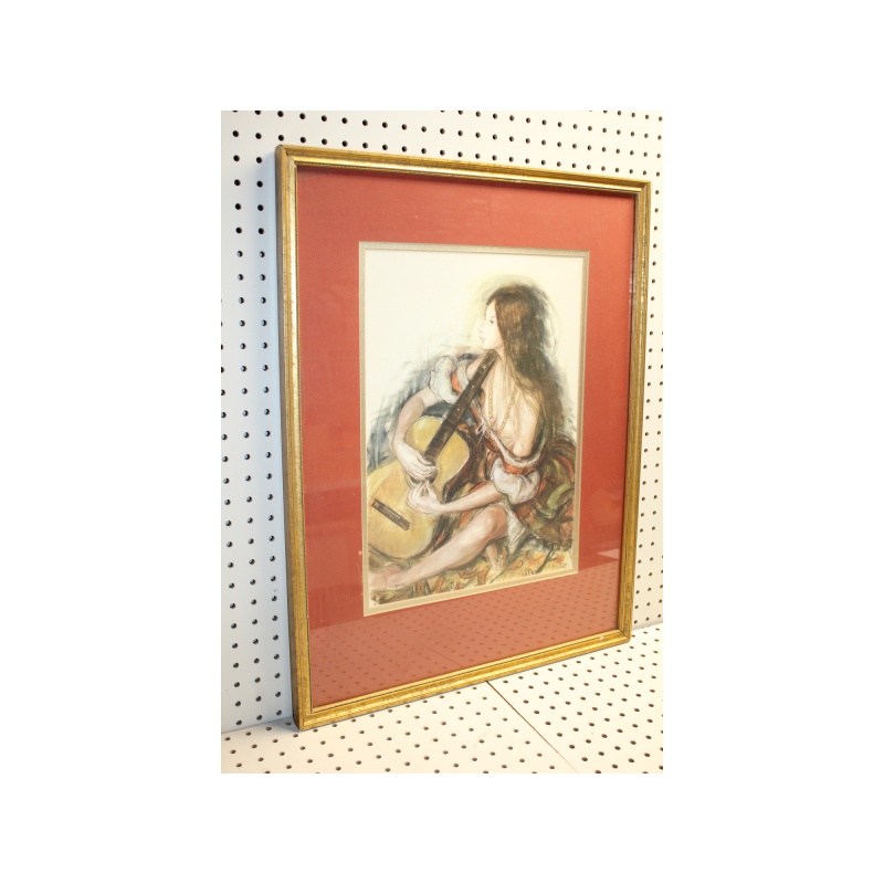 21 x 27 Framed Print DEBORAH DREAMING by SHELDON CLYDE SCHONEBERG