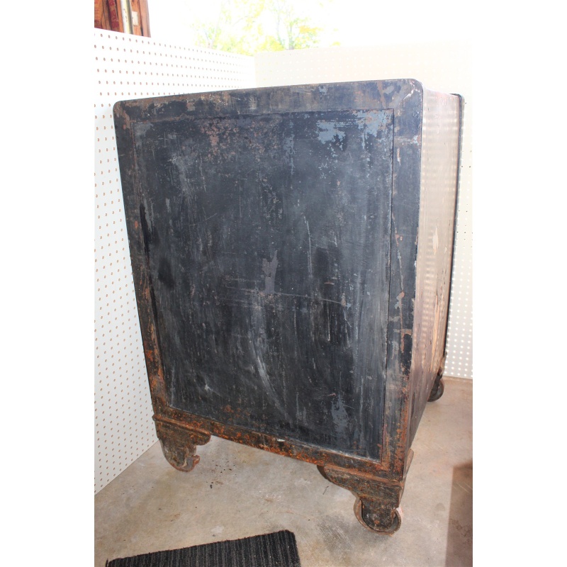 VINTAGE J BAUM Safe & Lock Co, Cincinnati, O. /w Combo & Keys for Interior Locks