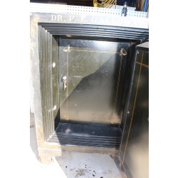 VINTAGE J BAUM Safe & Lock Co, Cincinnati, O. /w Combo & Keys for Interior Locks