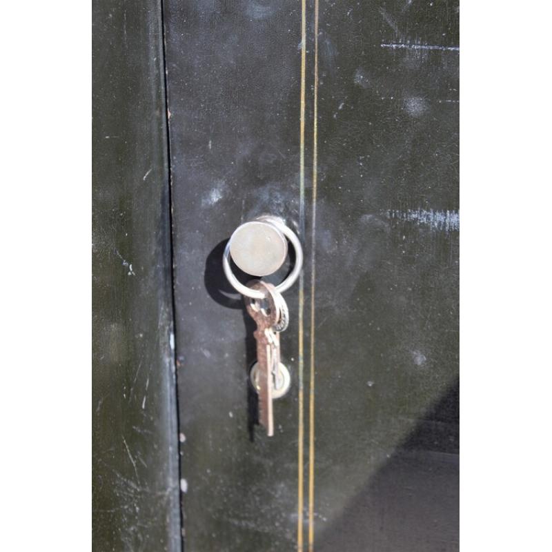 VINTAGE J BAUM Safe & Lock Co, Cincinnati, O. /w Combo & Keys for Interior Locks