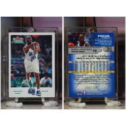 2000-01 Fleer Basketball Focus Draft Position Card #50 Darrell Armstrong /300